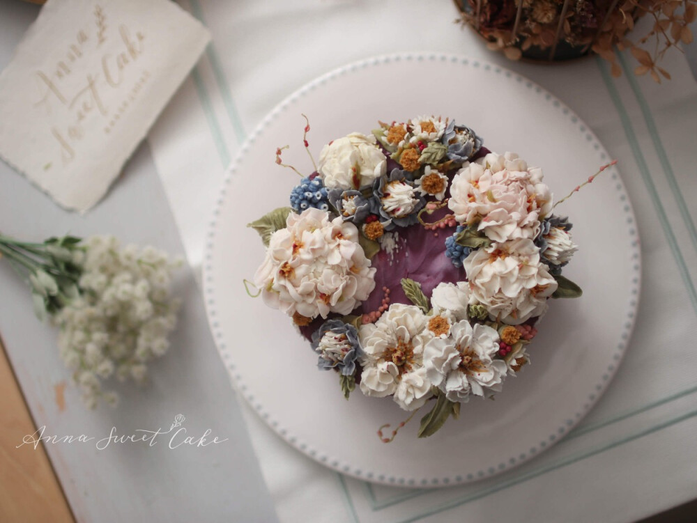韩式裱花by Anna sweet cake