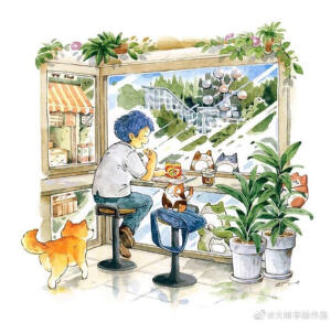 水彩插画集～ by.afulee ​