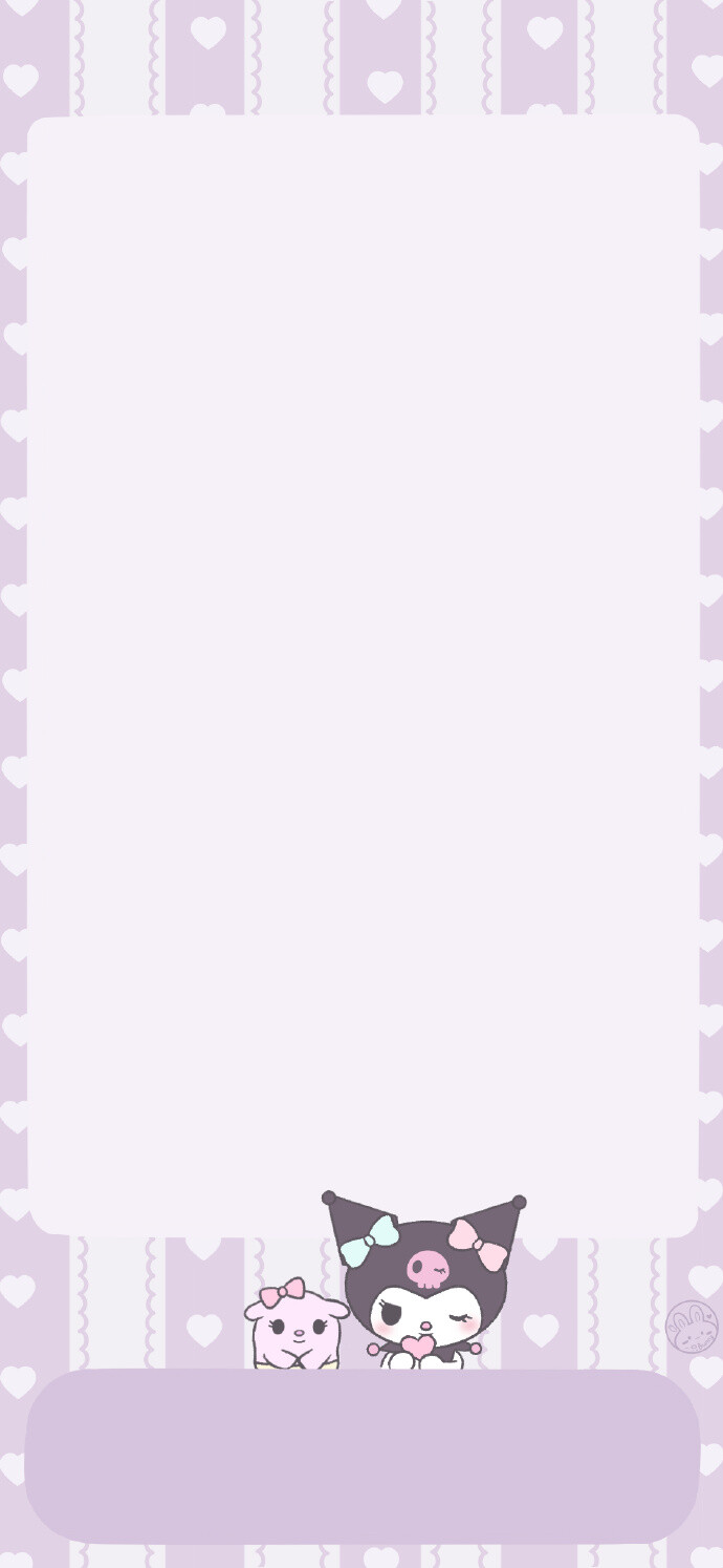 紫色系库洛米主题壁纸和背景图来啦第一弹