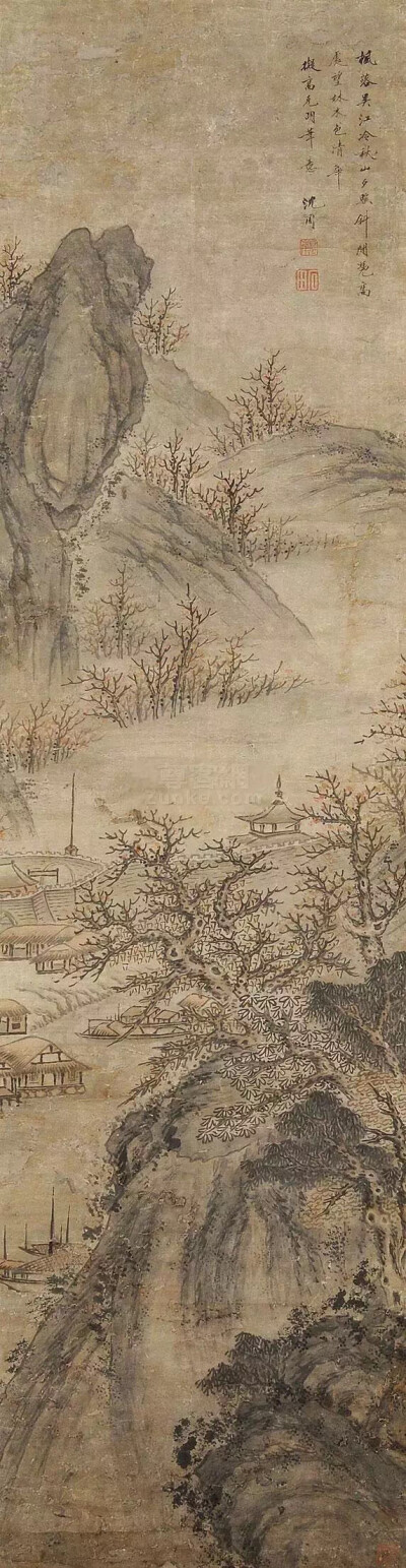 【沈周 明 山水画欣赏】
沈周（1427～1509）明代杰出书画家。字启南，号石田、玉田、白石翁、有居竹居主人等。汉族，长洲（今江苏苏州）人。生於明宣德二年，卒於明正德四年，享年八十三岁。不应科举，专事诗文、书…