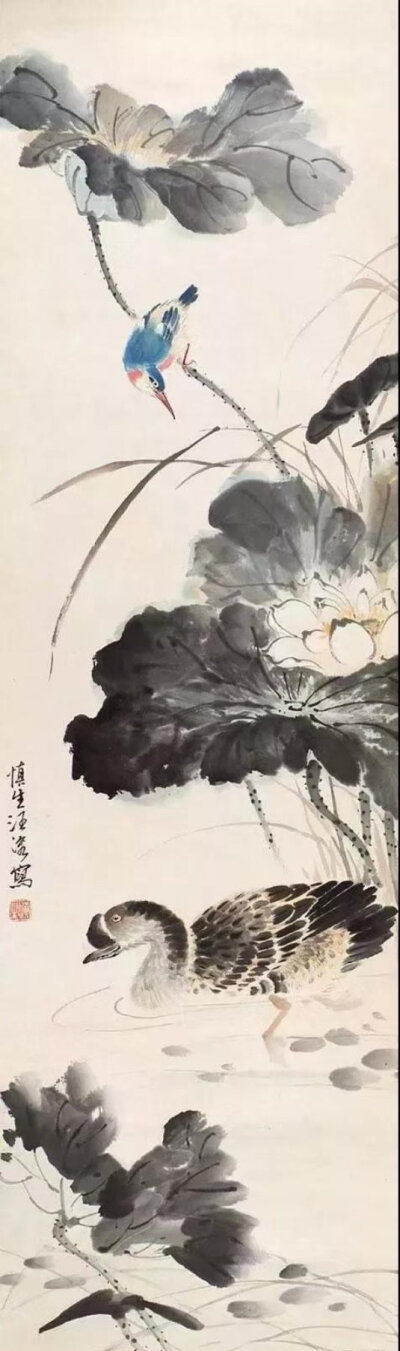 【汪慎生 花鸟画荷花水鸟翠鸟鸳鸯鸭子】
汪慎生 （1896-1972）名溶，字慎生。安徽歙县满川村（现汪满田）人。幼在浙江兰溪当学徒，后在上海画炭画谋生。约30年代初到京，先后任私立京华美术专科学校和辅仁大学美术…