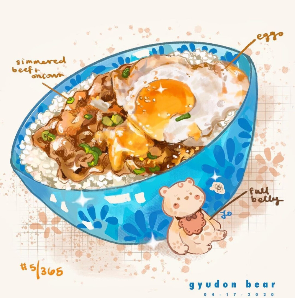 美食绘，ins：illusbyjo ​​​​