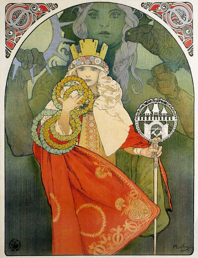 阿尔丰斯·穆夏 Alphonse Maria Mucha ​​​​