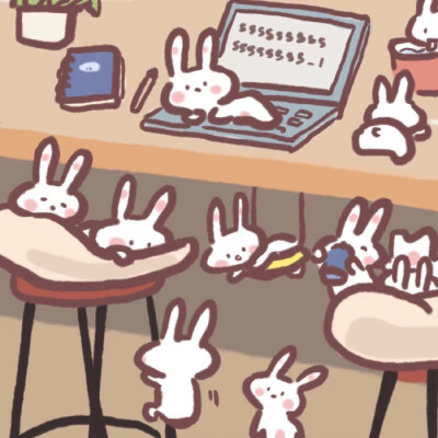 “要在口袋里揣一把糖，在你生气的时候哄你”
软萌兔兔背景图/壁纸
图源网络
‖侵删