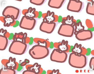 “要在口袋里揣一把糖，在你生气的时候哄你”
软萌兔兔背景图/壁纸
图源网络
‖侵删