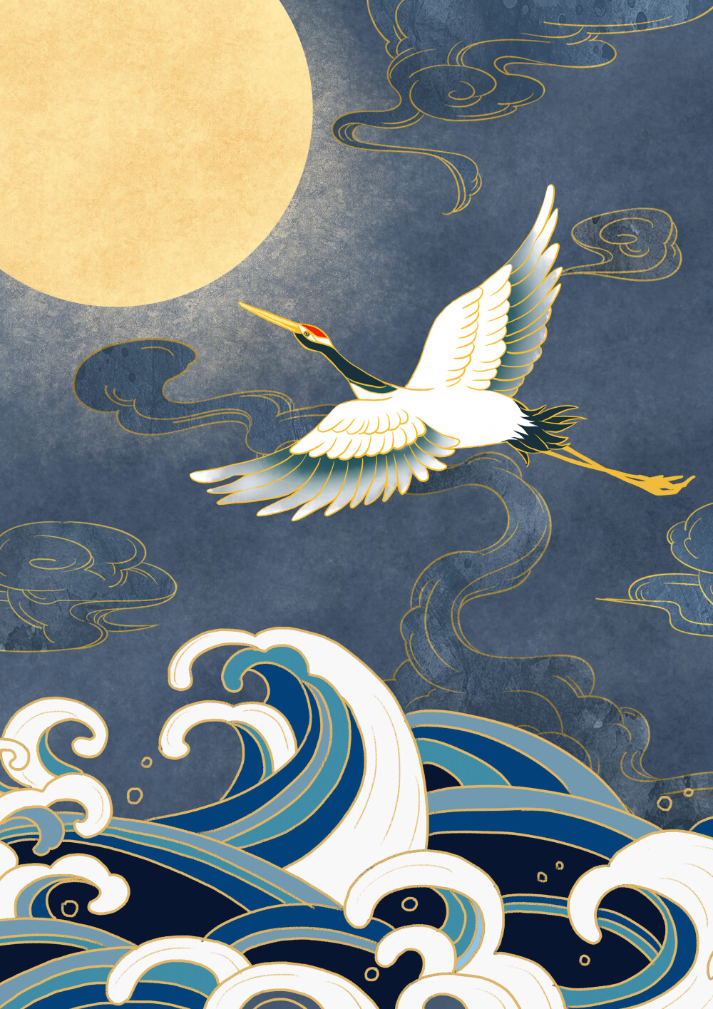 国潮风素材背景