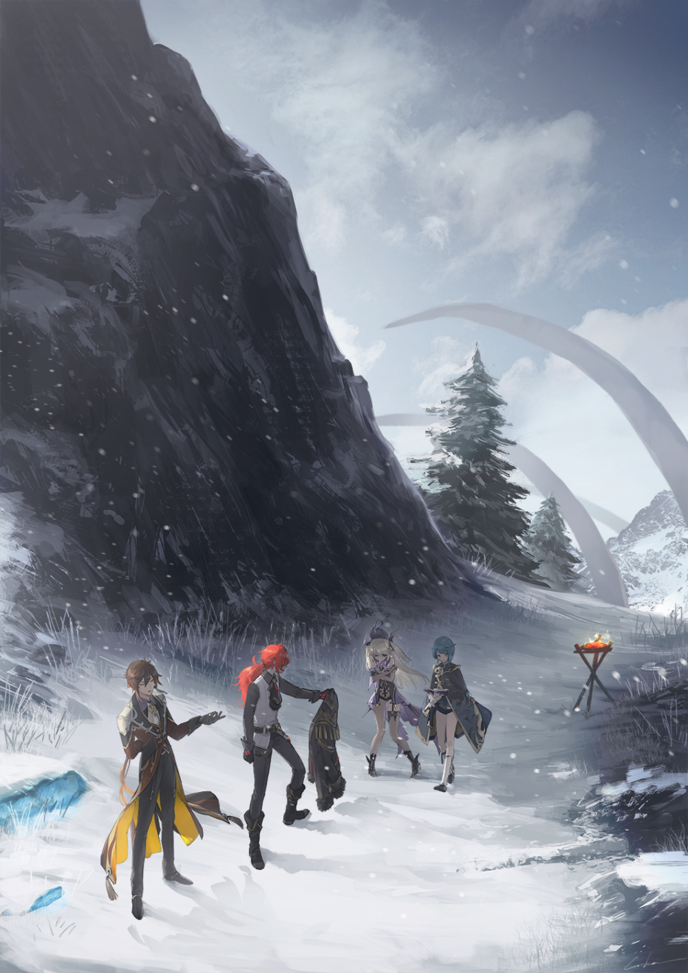 龙脊雪山之行（也是我梦想中的队伍呜呜呜）