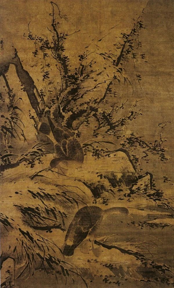 【林良 明 水墨花鸟画】
林良（约1428-1494），字以善，南海(今属广东省广州)人，中国明代著名画家。史料曾记载“林良吕纪，天下无比”，他因善画而被荐入宫廷，授工部营缮所丞，后任锦衣卫指挥、镇抚，值仁智殿。林良擅画花果、翎毛，着色简淡，备见精巧。其水墨禽鸟、树石，继承南宋院体画派放纵简括笔法，遒劲飞动，有类草书，墨色灵活，为明代院体 花鸟画的代表作家，也是明代水墨写意画派的开创者。传世作品有《灌木集禽图》、《山茶白羽图》、《双鹰图》等。
#这就是中国风# #非遗在身边# #长得好看是一种职场优势吗# 画的好看也是吧[吃瓜]