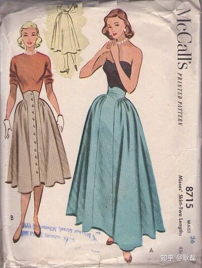 1950s 时装杂志