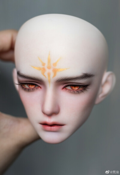 娃娃BJD BJD妆面
壮士:荒浍