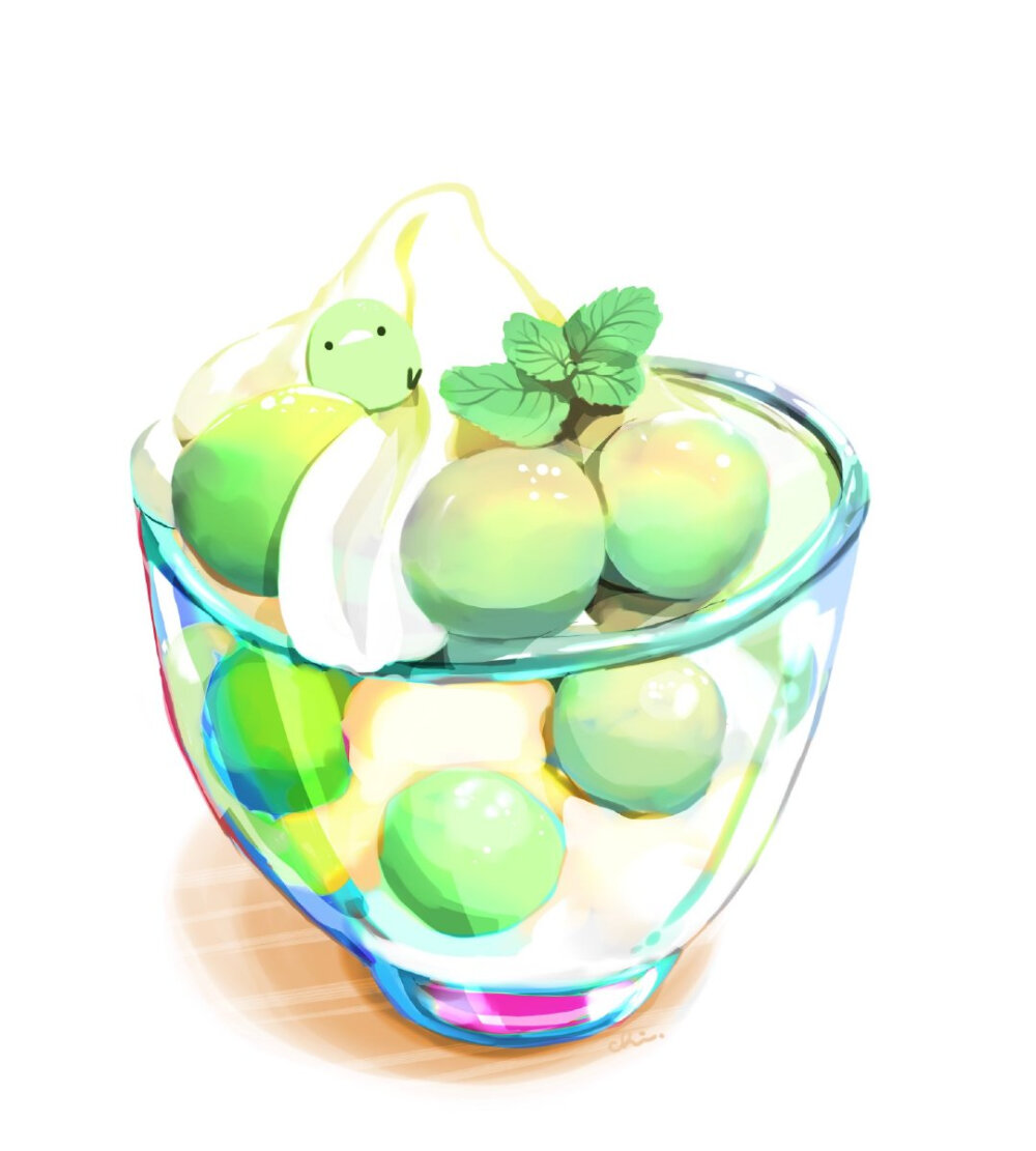 美饮，插画师：チャイ ​​​