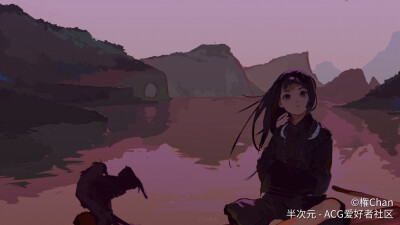 动漫 插画 女孩