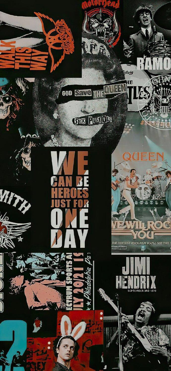 拼接式壁纸（侵删）