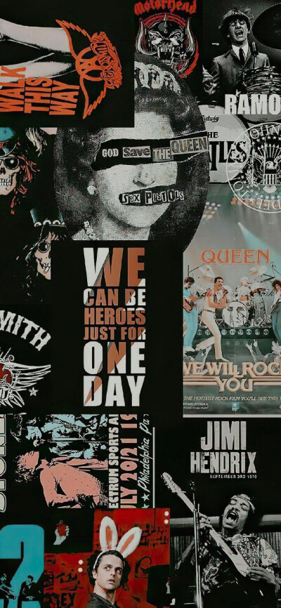 拼接式壁纸（侵删）