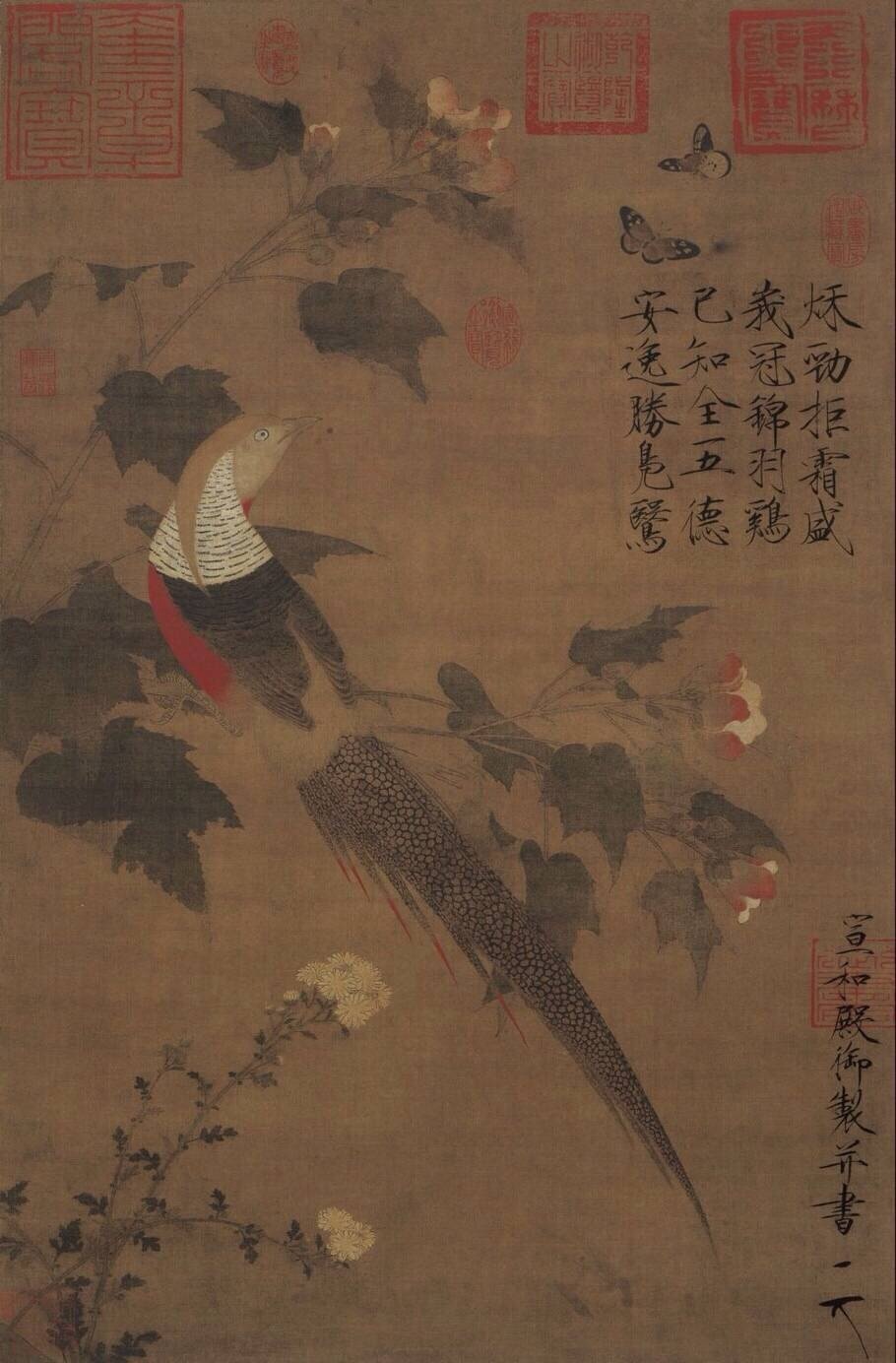 【历代名家画花鸟画蝴蝶】
风可以吹起一大张白纸，却无法吹走一只蝴蝶，因为生命的力量在于不顺从。
—— 冯骥才
#这就是中国风##非遗在身边##见过最可怜的蝴蝶# 看看国画里最可爱的蝴蝶[哈哈] ​​​