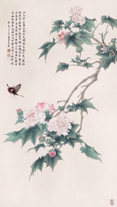 【历代名家画花鸟画蝴蝶】
风可以吹起一大张白纸，却无法吹走一只蝴蝶，因为生命的力量在于不顺从。
—— 冯骥才
#这就是中国风##非遗在身边##见过最可怜的蝴蝶# 看看国画里最可爱的蝴蝶[哈哈] ​​​