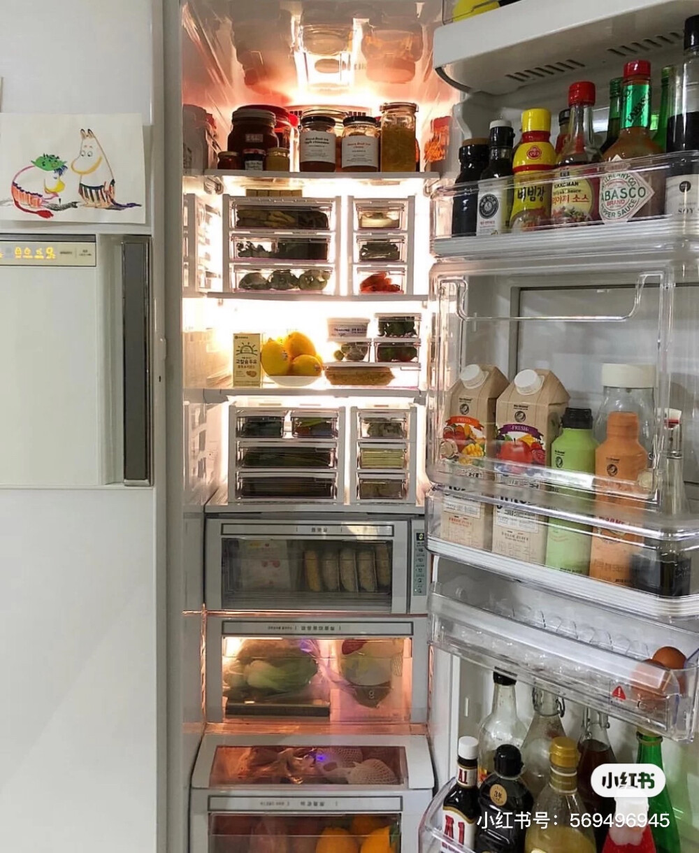 冰箱收纳-小红书转载
