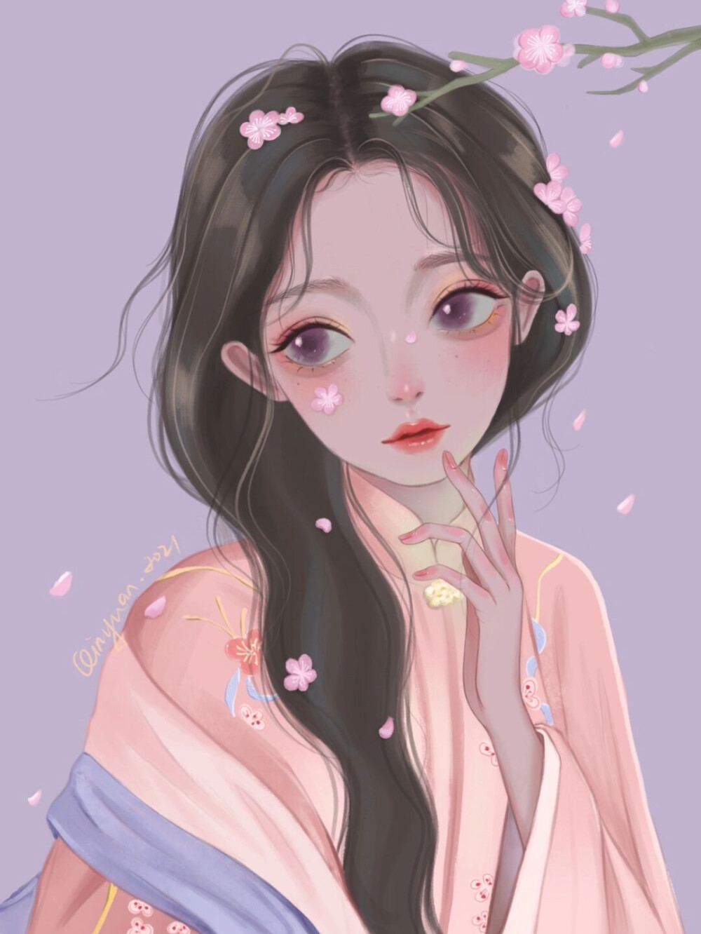 郁色古风少女四季
画师：沁园的圈圈