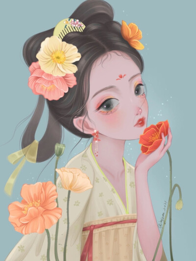 郁色古风少女四季
画师：沁园的圈圈