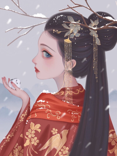 郁色古风少女四季
画师：沁园的圈圈