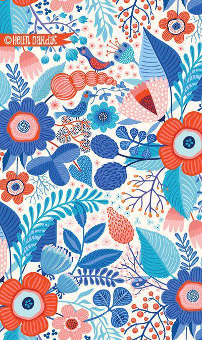 浓郁的色彩，Helen Dardik