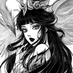 王者四大美女 沉鱼落雁,闭月羞花. 画师:魚纹上枣