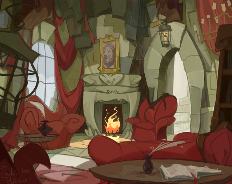 霍格沃茨四大学院魔法觉醒立绘风壁纸