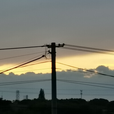 天空
晚霞
云朵