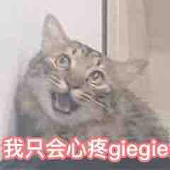 我只会心疼gie～gie～