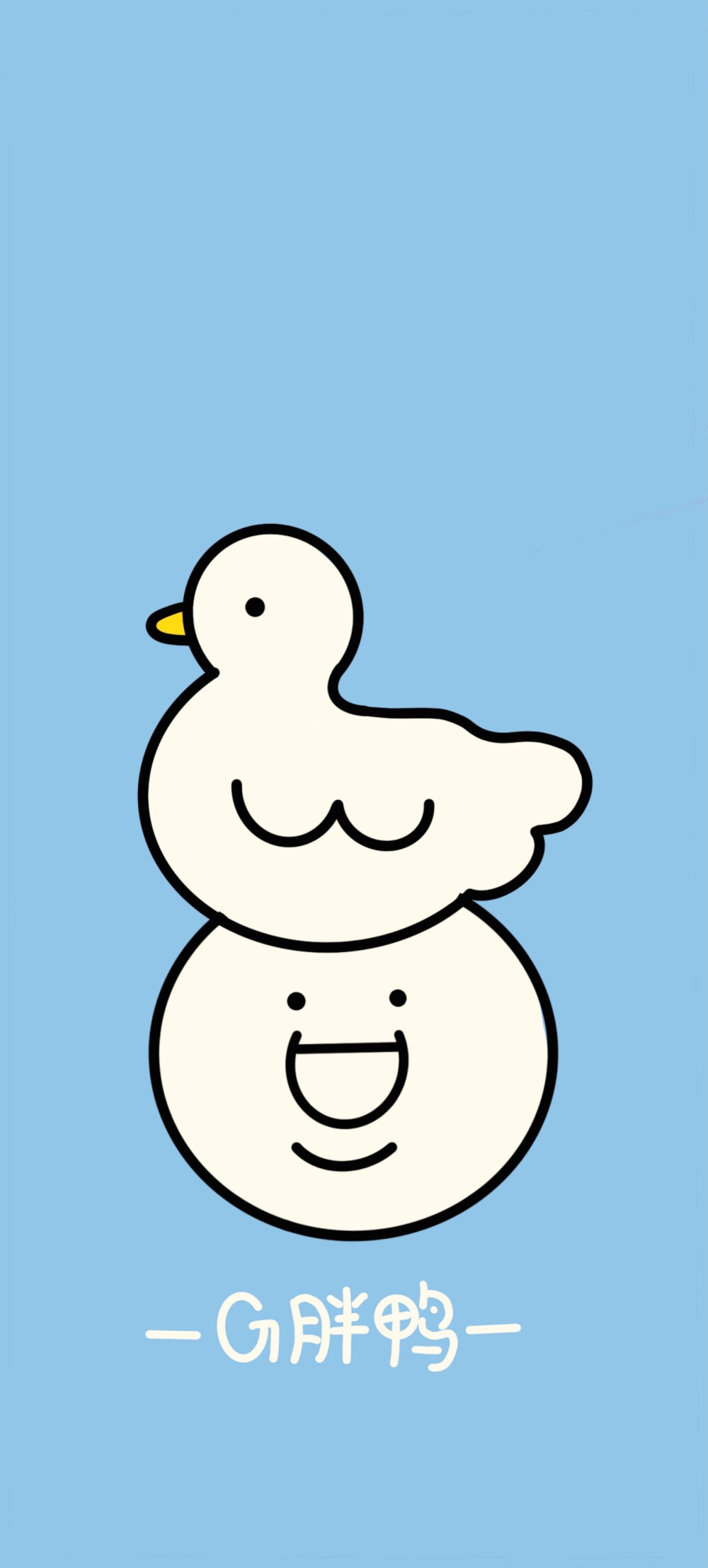 小蓝卡通手机壁纸头像