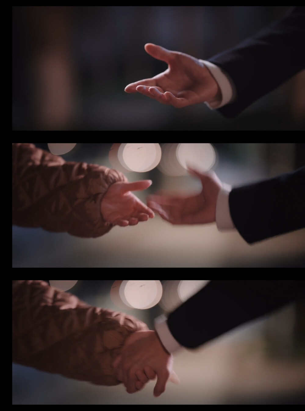 《你是我的荣耀》自截
杨洋&迪丽热巴/于途&乔晶晶的手
二转注明：@泠风
禁二传二改