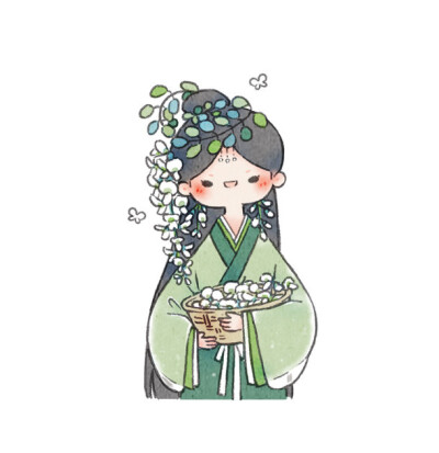 花前月下，一尊芳酒
画师：罗罗布 