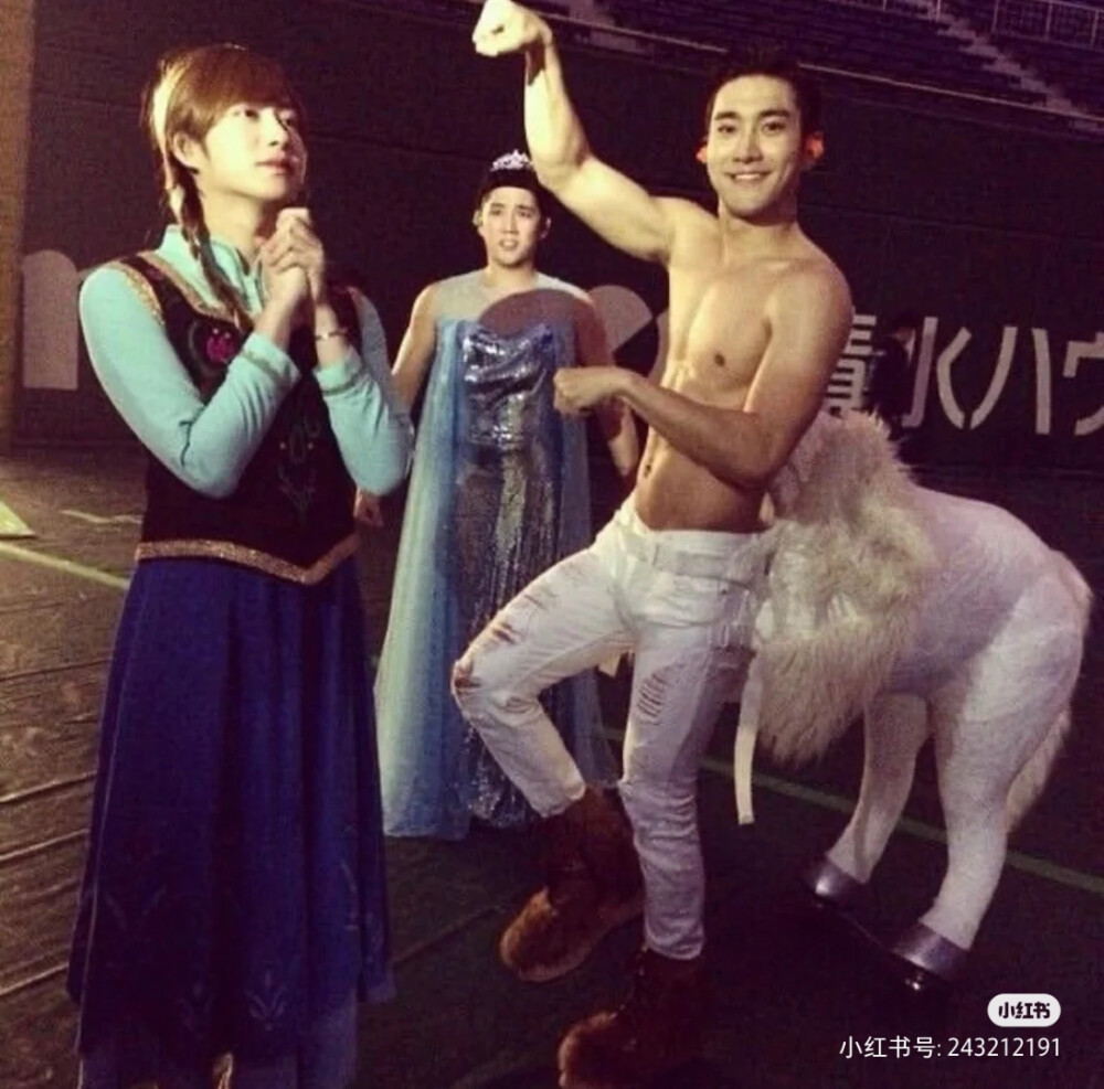 蓝家 老少年 super junior