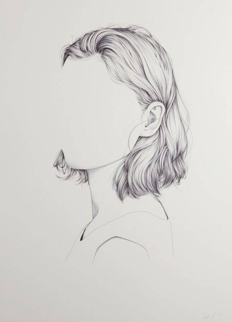 细腻的发丝-插画师Henrietta Harris ​ ​​​​