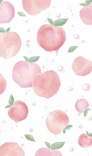 摘一枝桃花给你，赠予你满满的桃花运

♡ 可以招桃花的壁纸