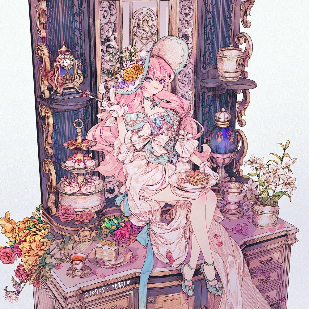 韩国画师绘制#艺术鉴赏