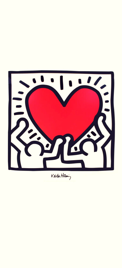 Keith Haring 凯斯·哈林涂鸦壁纸