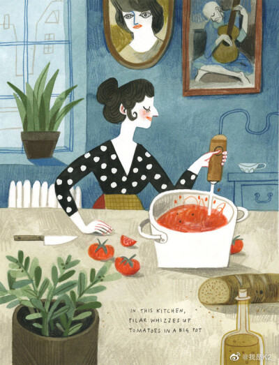 Illustration by Felicita Sala ???