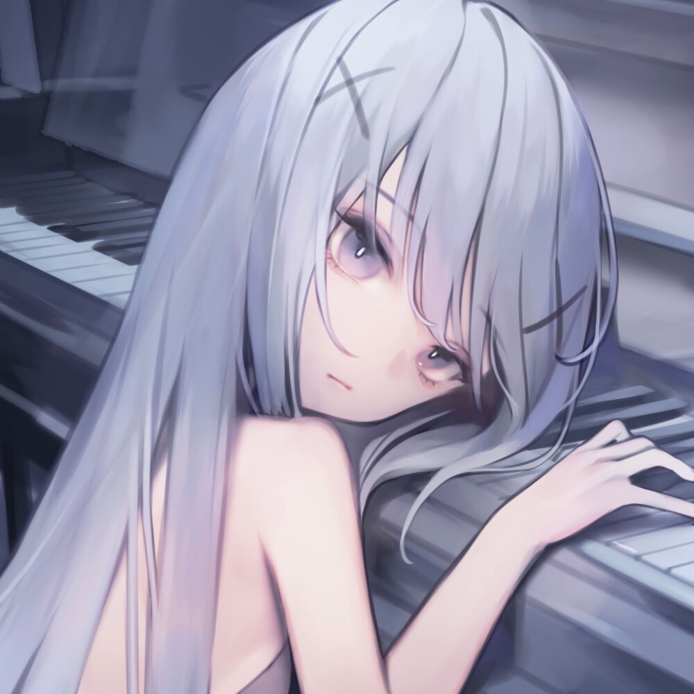 动漫暗色系女头