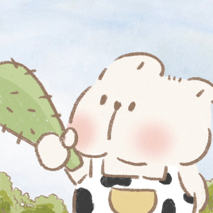 闺蜜头像 ©寄喜饼给你喔 