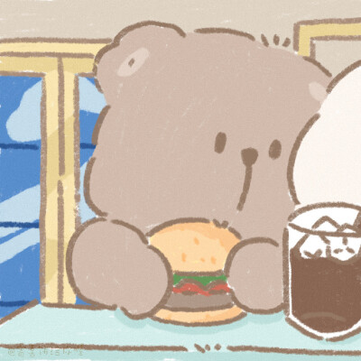 闺蜜头像 ©寄喜饼给你喔 