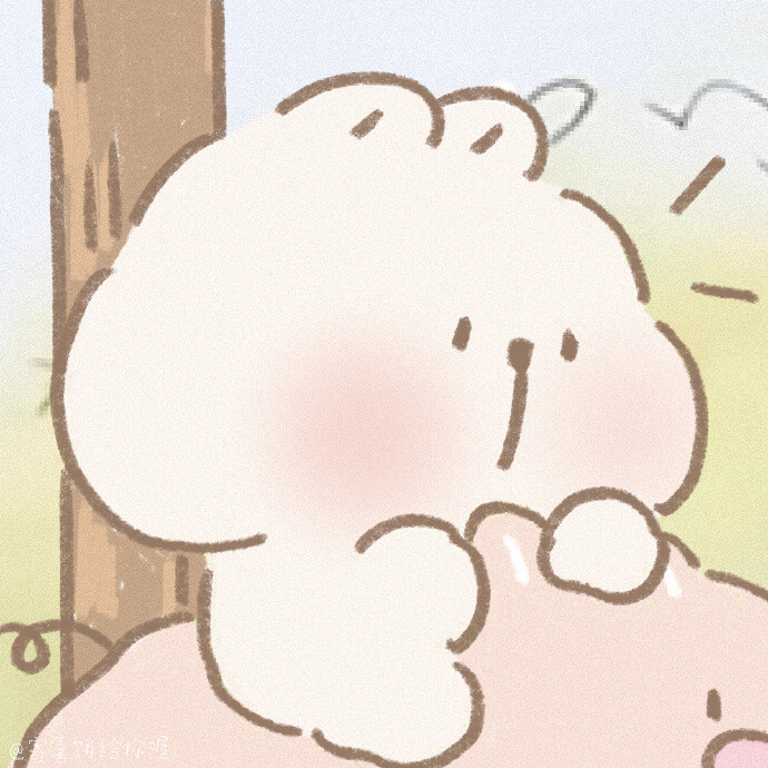 闺蜜头像 ©寄喜饼给你喔 