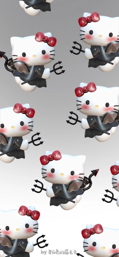 kuromi 3d hellokitty