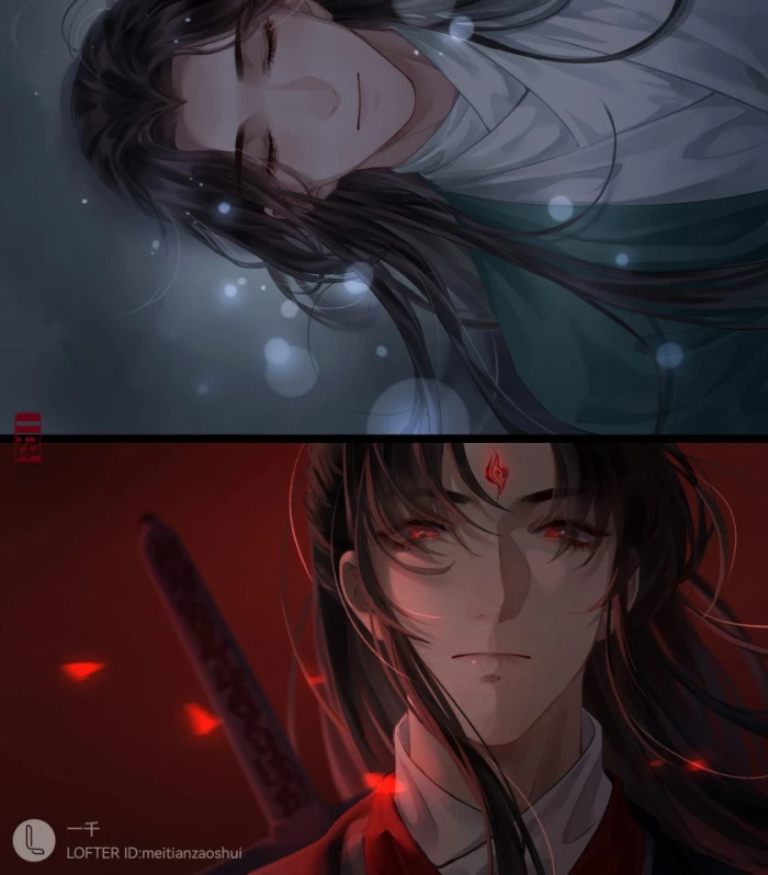 人渣反派自救系统》【冰秋】洛冰河|沈清秋- 高清图片，堆糖，美图壁纸