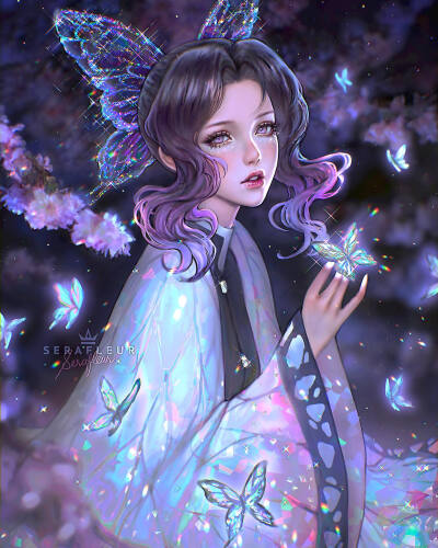 绚丽少女
画师：serafleur
