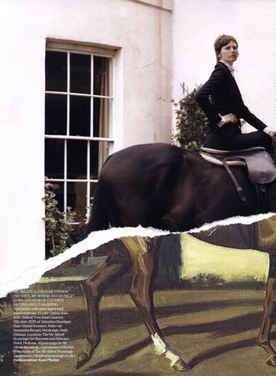 Stella Tennant by Tim Walker for Vogue UK, November 2005
"Portrait Of A Lady"主题
[weibo@Ouvg]