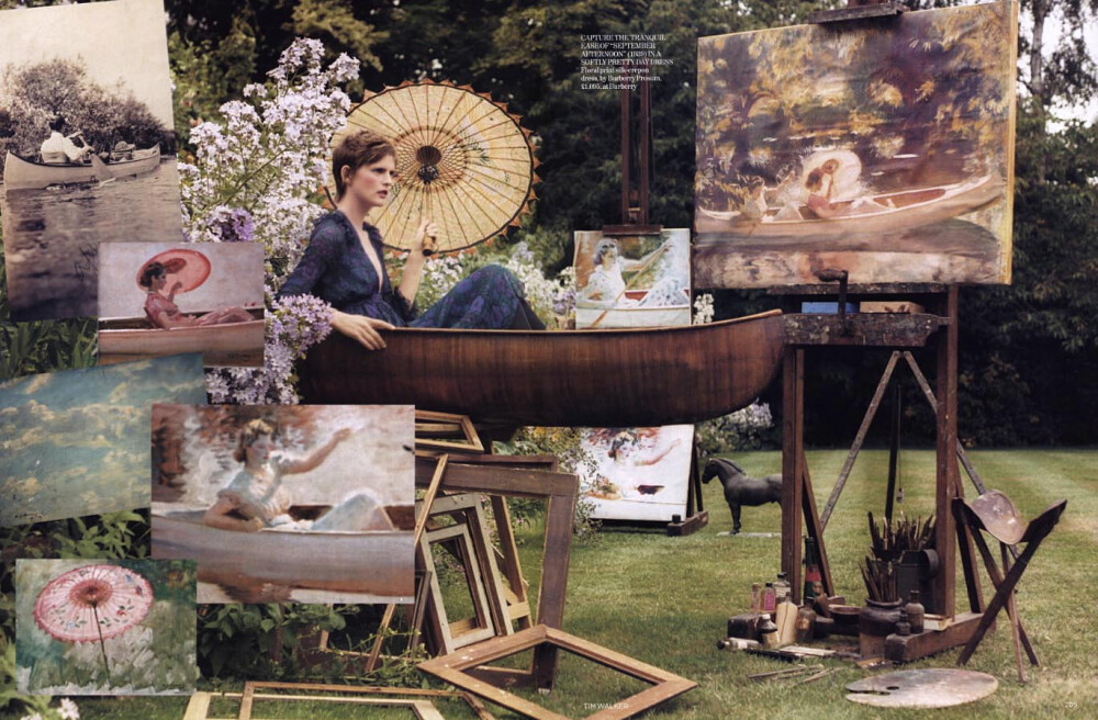 Stella Tennant by Tim Walker for Vogue UK, November 2005
"Portrait Of A Lady"主题
[weibo@Ouvg]