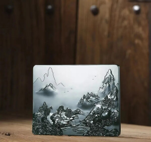 方寸之间，大美玉牌

