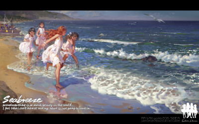 『Seabreeze』
画师：RA