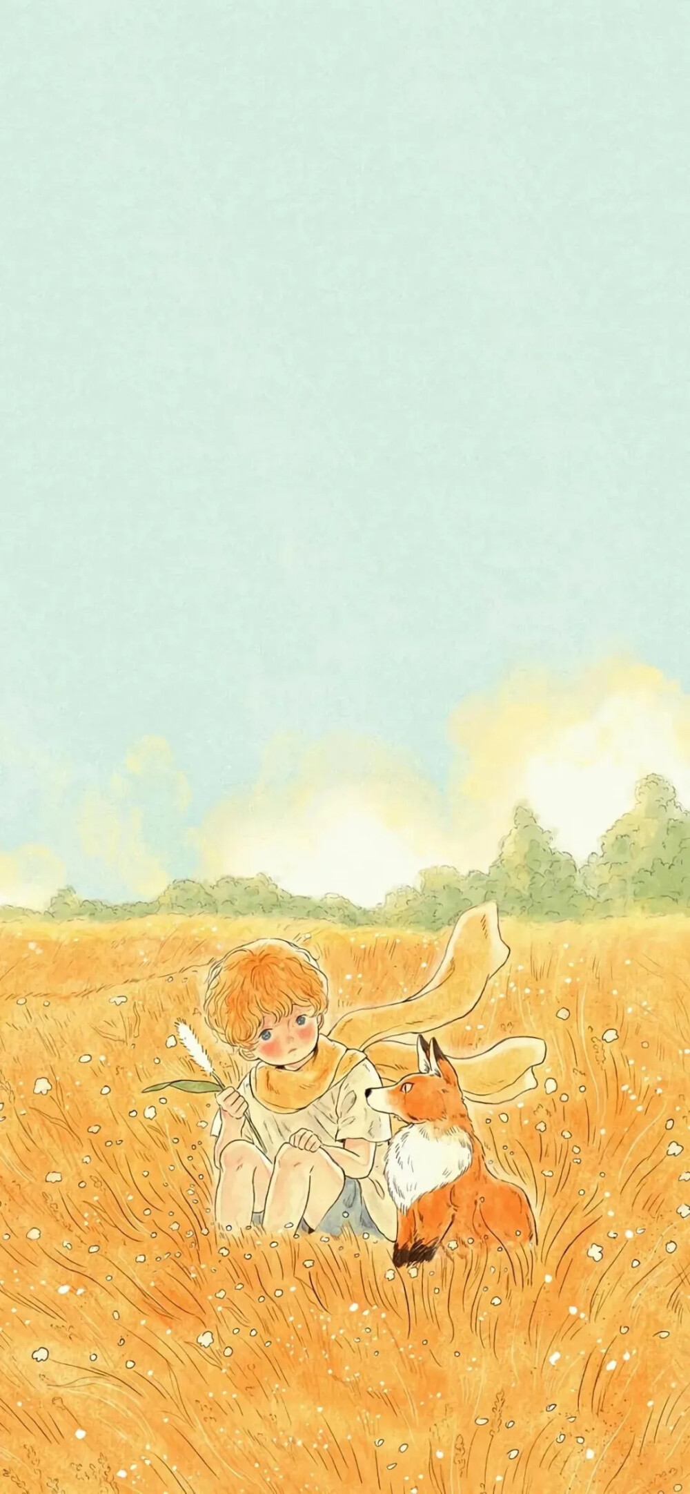 我是你的小狐狸你，那你是我的小王子么？